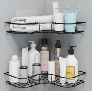 kedarnath BathrackP2M Steel Wall Shelf