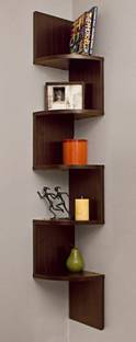 woodinzo MDF (Medium Density Fiber), Wooden Wall Shelf