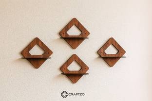 Craftzo Wall Shelves / Planter Stand/Decorative Wall Hanging/ Wooden Wall Shelf