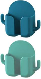 FreshDcart Wall Mount Phone Holder Plastic Wall Shelf