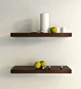 KHUSUBHDECOR Wooden Wall Shelf