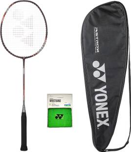 YONEX Astrox Attack 9 With Wrist Band Red Strung Badminton Racquet