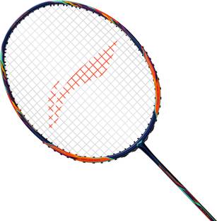 LI-NING Tectonic 6 (4U) Orange Strung Badminton Racquet