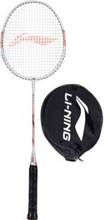 LI-NING XP-90-IV Black, White, Silver Strung Badminton Racquet
