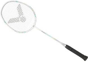 VICTOR Auraspeed ARS-150CL-S-G5 Silver Strung Badminton Racquet