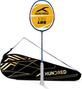 Hundred Medal Master Blue Strung Badminton Racquet