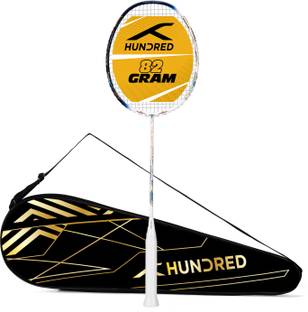 Hundred T-Fusion 500 Ctrl White Unstrung Badminton Racquet