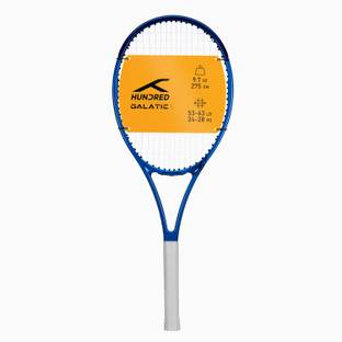 Hundred Galatic Blue Strung Tennis Racquet
