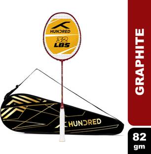 Hundred ROCK 88 Japan Made Graphite Red Strung Badminton Racquet