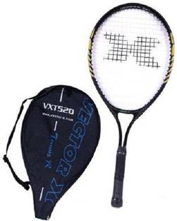 VECTOR X VXT 520 (25 inche) Strung Tennis Racquet (Pack Of 1) Black, Yellow Strung Tennis Racquet