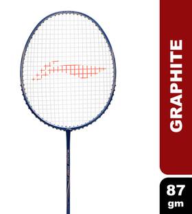 LI-NING Turbo X 60 G5 Strung Badminton Racket (Navy, Gold) Blue, Gold Strung Badminton Racquet