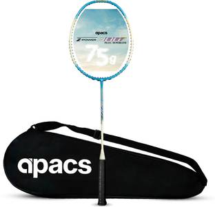 apacs Z Power 900 RP+ Super Lite (Lightweight, Extra Slim Shaft) 33LBS | Japan HMG Yellow, Blue Unstrung Badminton Racquet