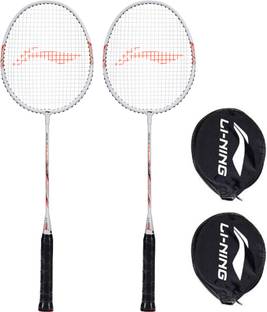 LI-NING XP-90-IV White, Grey Strung Badminton Racquet