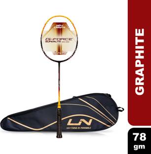 LI-NING G-Force 5800 Superlite / 78 grams / G6 Black, Yellow, Red Unstrung Badminton Racquet