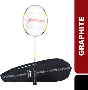 LI-NING G-FORCE PRO 2500 White, Gold Strung Badminton Racquet
