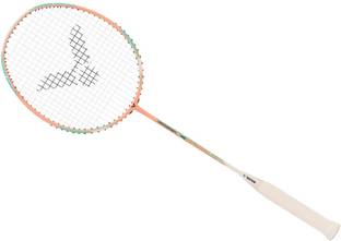 VICTOR Thruster TK-66 Power Series G6 Pink Strung Badminton Racquet