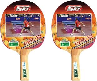 GKI Kung Fu Multicolor Table Tennis Racquet