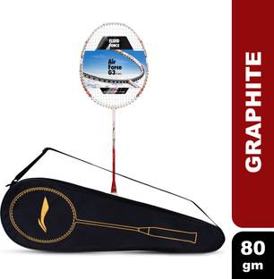LI-NING Air - Force 80 G3 White, Red, Black Strung Badminton Racquet