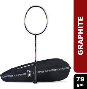 LI-NING G-Force 3900 Superlite Black, Gold Unstrung Badminton Racquet