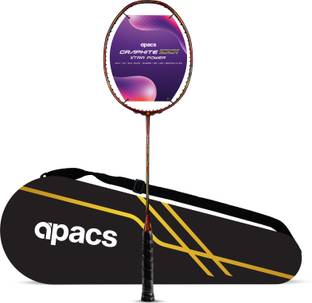apacs Graphite 1001 Xtra Power Red Unstrung Badminton Racquet