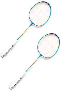 KEE KEE Badminton Racket (Multicolor) - 2 Pcs Multicolor Strung Badminton Racquet