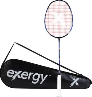 Exergy Punch Black Strung Badminton Racquet
