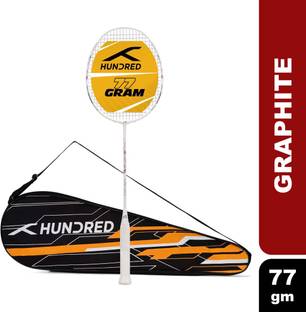 Hundred Atomic Air 77 Superlight Carbon Fiber White, Blue Strung Badminton Racquet
