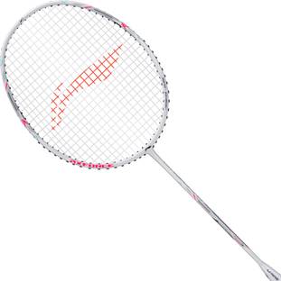 LI-NING Axforce Cannon LIGHT (5U) White Strung Badminton Racquet