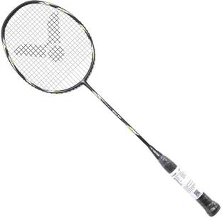 VICTOR Thruster K 300SP 4U (Beginner Friendly - Attacking Style), Brown Strung Black Strung Badminton Racquet