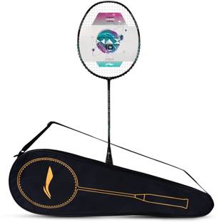 LI-NING G-Force Superlite Max 10 Black, Silver, Blue Strung Badminton Racquet