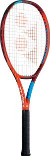 YONEX VCORE GAME (G3, 270g, Tango Red) Red Strung Tennis Racquet