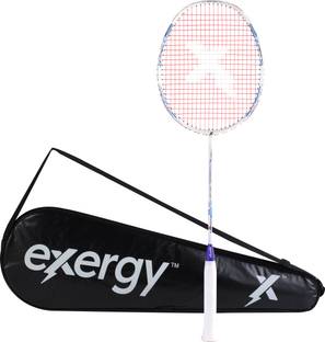 Exergy Aqualite White Strung Badminton Racquet