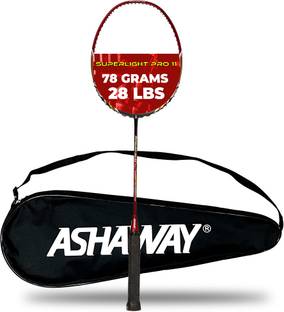 ASHAWAY SUPER LIGHT PRO 11 Red, Black Unstrung Badminton Racquet