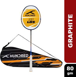 Hundred Atomic X 35 SPD X-Flex Shaft Black, Blue Strung Badminton Racquet