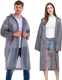 Augen Solid Men & Women Raincoat