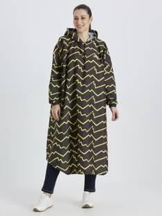 ZEEL Floral Print Men & Women Raincoat