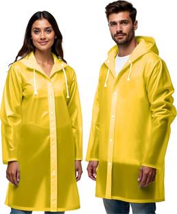 Spotview Solid Men & Women Raincoat