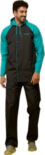 WATER FIGHTER by ZEEL Colorblock Men Rain Suit