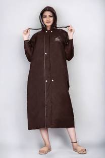 click n buy Solid Women Raincoat
