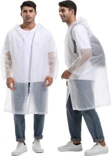 INFISPACE Solid Men & Women Raincoat