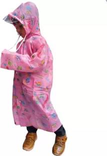 SaleXgrowth Graphic Print Boys & Girls Raincoat