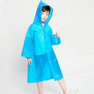 Dressify Solid Boys & Girls Raincoat