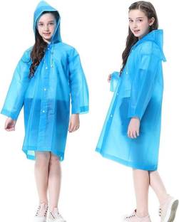 BlackRod Solid Men & Women Raincoat