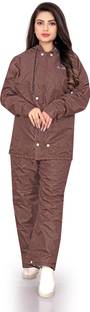 SURATILALA Solid Women Raincoat