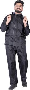 KeepCart Solid Men Raincoat