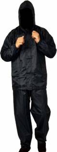 Raj Cosmetic Solid Women Raincoat