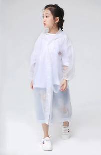 FRANKOPOLIS Solid Boys & Girls Raincoat