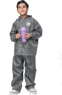 SANCIA Solid Boys & Girls Raincoat