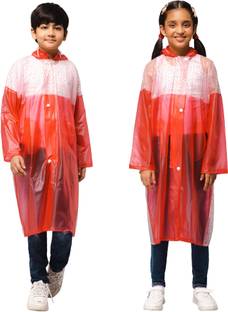 The CLOWNFISH Self Design Boys & Girls Raincoat
