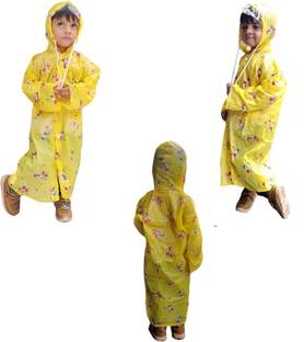 DK Creation Graphic Print Boys & Girls Raincoat
